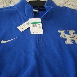 Nike UK Kentucky Quarter Zip Sweatshirt Men's Size XL